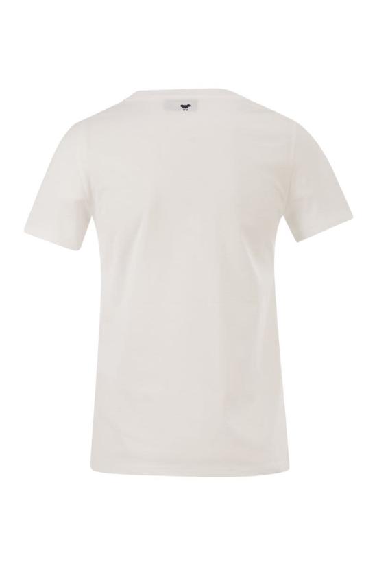 26FW 위켄드막스마라 반팔 티셔츠 2625976041600 005 WHITE - WEEKEND MAX MARA