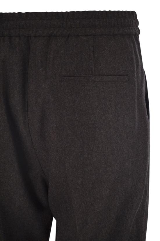 26FW 브루넬로 쿠치넬리 스트레이트 팬츠 M038PE1710 C338 DARK BROWN - BRUNELLO CUCINELLI