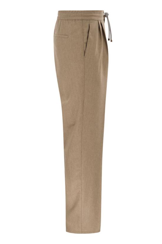 26FW 브루넬로 쿠치넬리 스트레이트 팬츠 M038PE1710 C418 CAMEL - BRUNELLO CUCINELLI