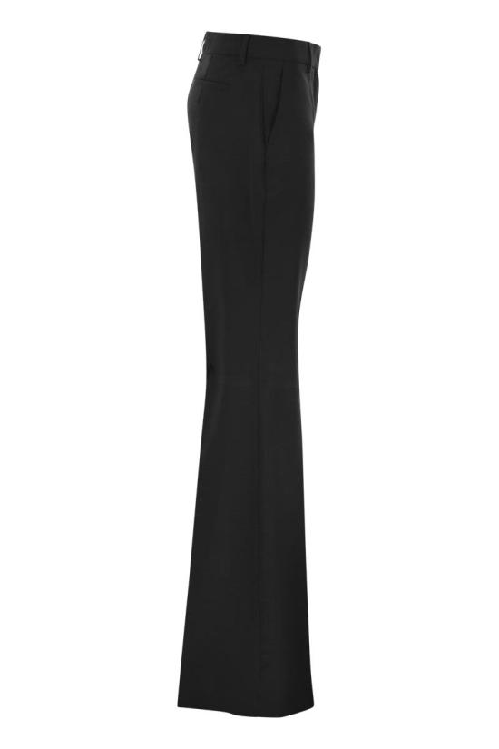 26FW 스포트막스 스트레이트 팬츠 2622136011600 004 BLACK - SPORTMAX