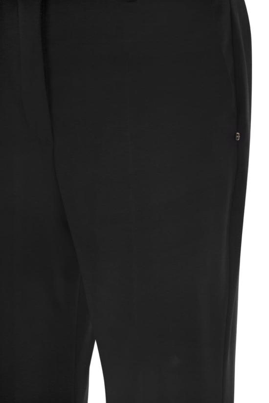 26FW 스포트막스 스트레이트 팬츠 2622136011600 004 BLACK - SPORTMAX