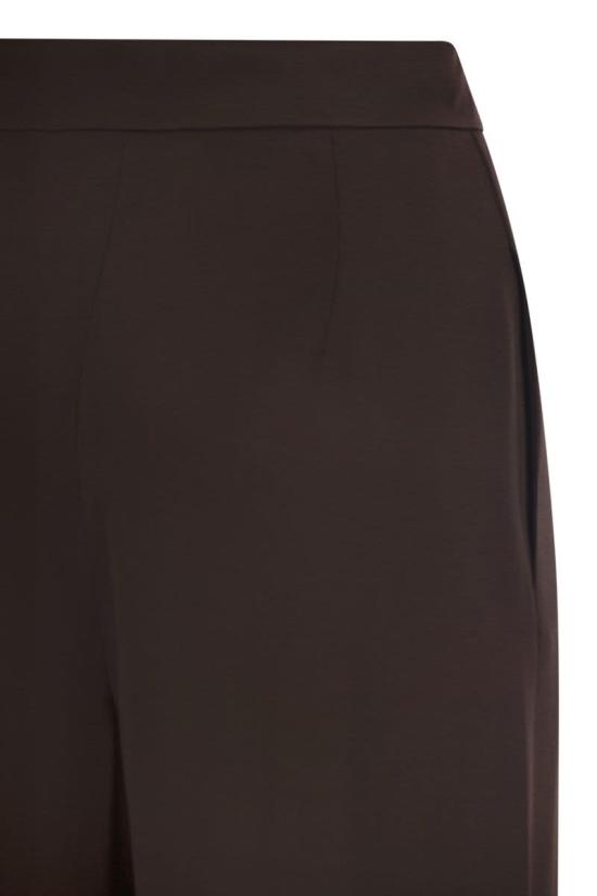 26FW 막스마라 스트레이트 팬츠 2626136033600 060 CHOCOLATE - MAX MARA