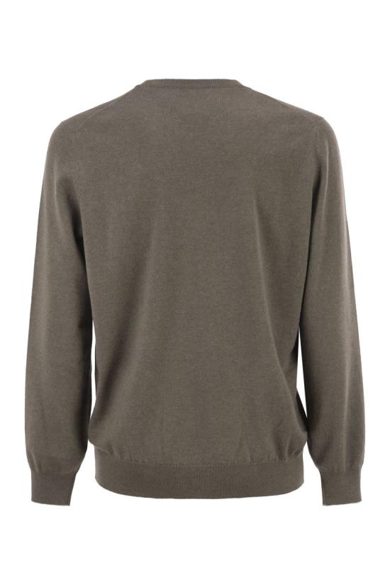  브루넬로 쿠치넬리 캐시미어 니트 M2200100 CKP08 TURTLEDOVE - BRUNELLO CUCINELLI