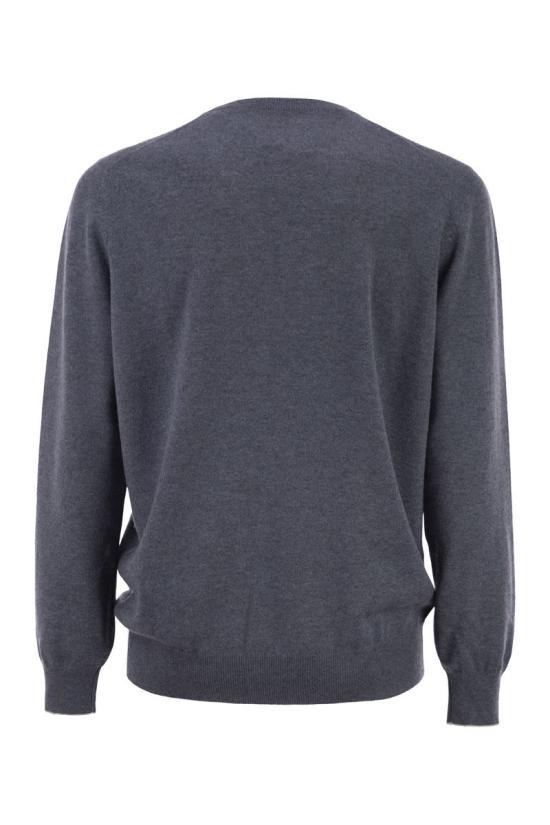  브루넬로 쿠치넬리 캐시미어 니트 M2200100 CUK71 AVIO - BRUNELLO CUCINELLI