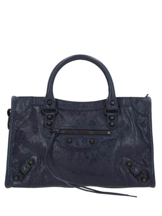 26SS 발렌시아가 르 시티 백 미디움 8230582ABEK 4649 BLUE