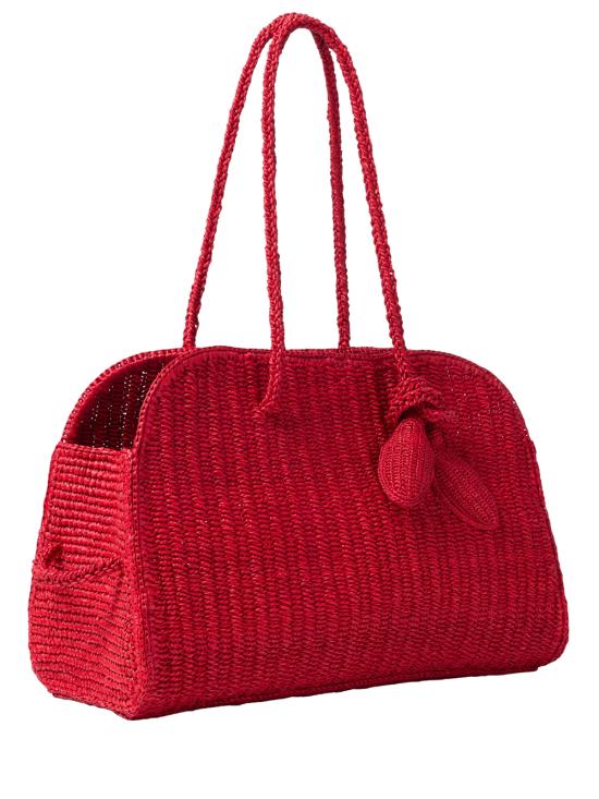 26SS 자크뮈스 투리스모 소프트 볼링백 BAU00417BW00513 470 RED - JACQUEMUS