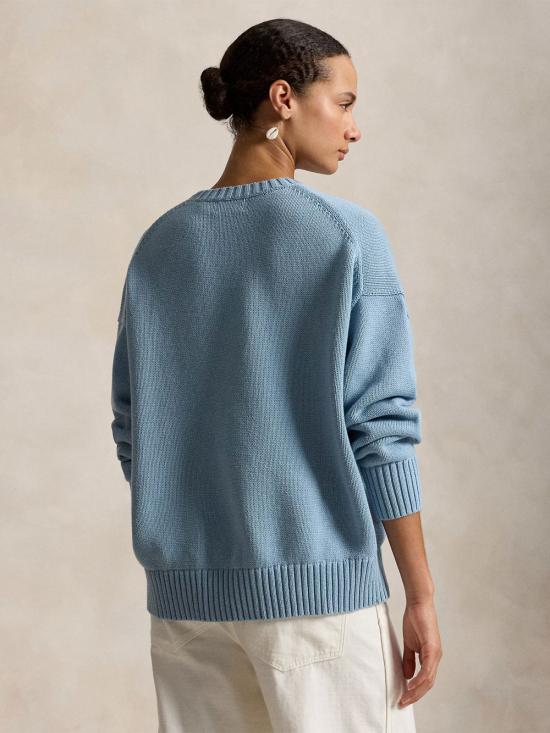 26FW 폴로 랄프로렌 스웨터 211B17743 001 BLUE - POLO RALPH LAUREN