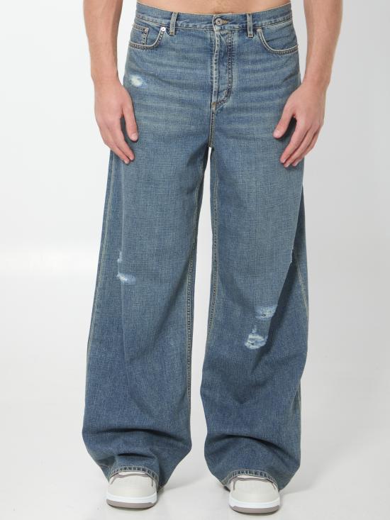 26FW 디올 데님 팬츠 693D012A3297 520 BLUE