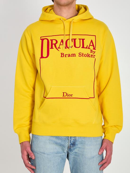 26SS 디올 후드 티셔츠 683J617A3033 283 YELLOW