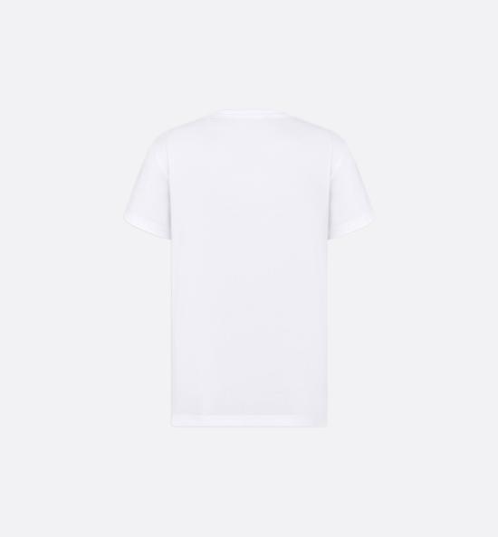 26SS 디올 반팔 티셔츠 613J668A0677 080 WHITE - DIOR
