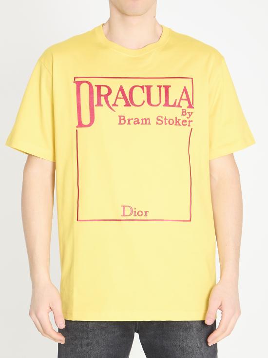 26SS 디올 반팔 티셔츠 683J640A0677 283 YELLOW
