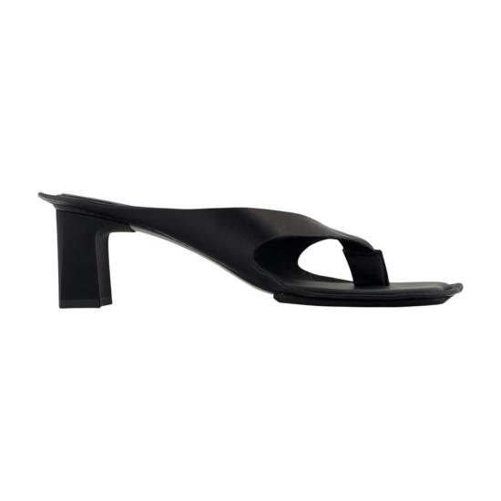 26SS MM6 메종마르지엘라 뮬/슬리퍼 S66WP0120P7702T8013 BLACK