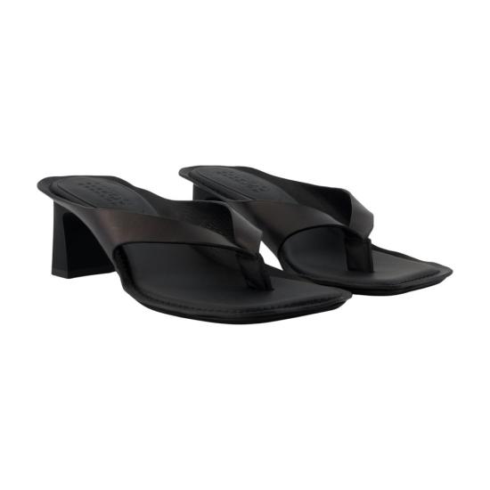 26SS MM6 메종마르지엘라 뮬/슬리퍼 S66WP0120P7702T8013 BLACK - MM6 MAISON MARGIELA