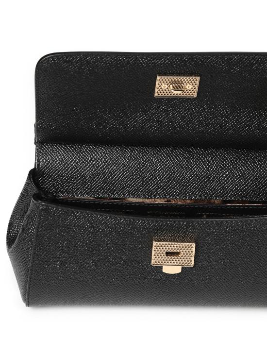 26FW 돌체앤가바나 SICILY 시실리 스몰 핸드백 BB7116 B100180999 BLACK - DOLCE & GABBANA