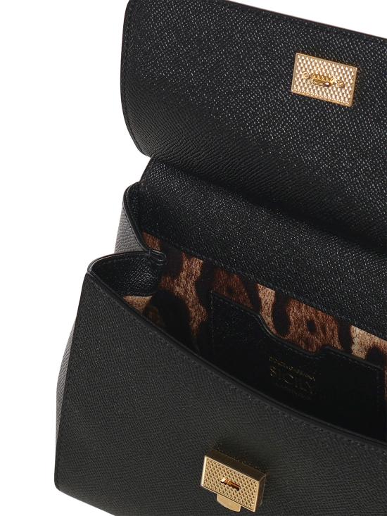 26FW 돌체앤가바나 미디움 시실리 핸드백 BB6003 B100180999 NERO - DOLCE & GABBANA