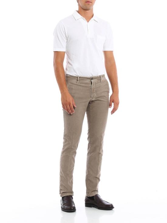 인코텍스 스트레이트 팬츠 1ST61940478420 Beige - INCOTEX