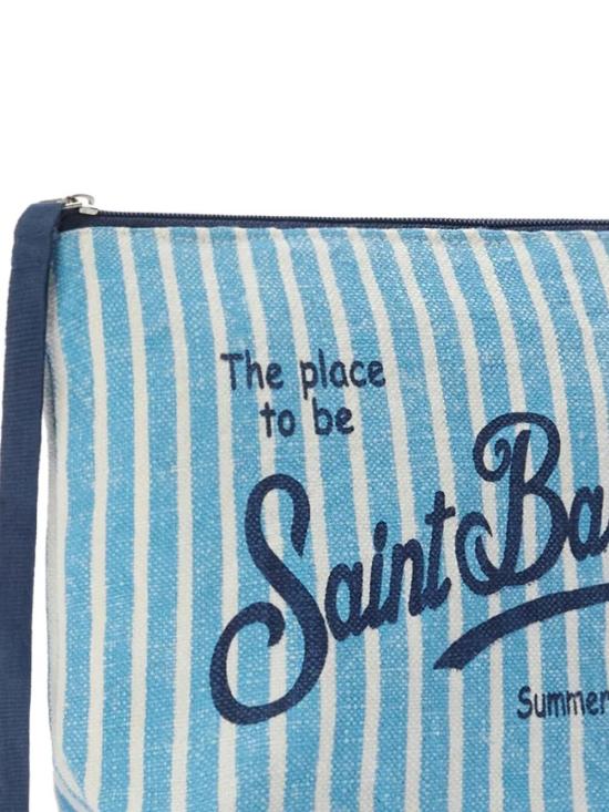 26SS 세인트바쓰 클러치/파우치 ALI0004 00398L LINEN STRIPES V 31 - MC2 SAINT BARTH