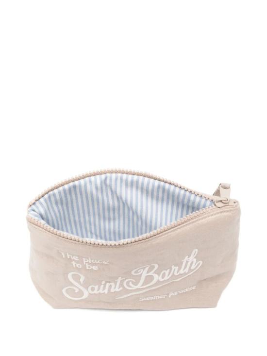 26SS 세인트바쓰 클러치/파우치 ALI0051 01278L VINTAGE 11 BEIGE EMB - MC2 SAINT BARTH