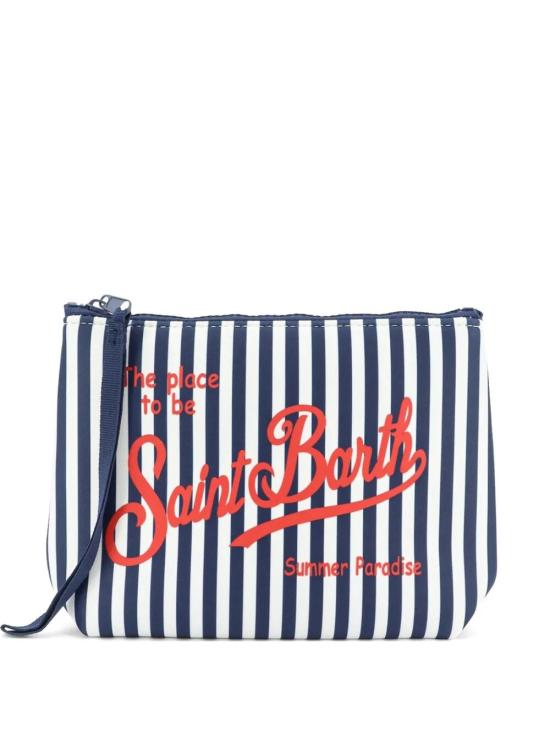 26SS 세인트바쓰 클러치/파우치 ALIN001 07714L STRIPES MINI V 61