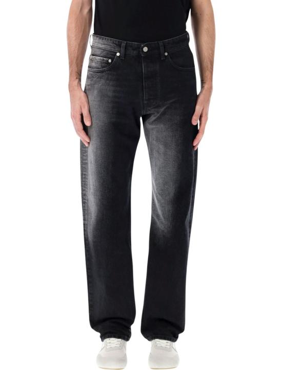 25FW MM6 메종마르지엘라 스트레이트 레그 진 SH2LA0037S30743971 Black