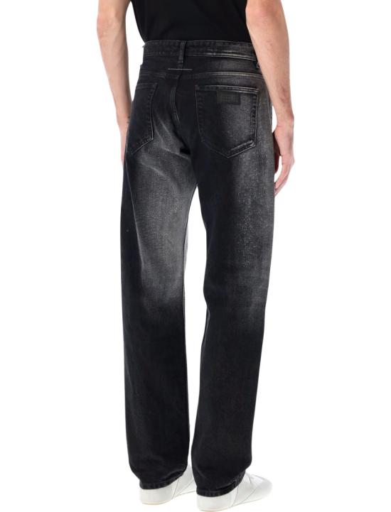 25FW MM6 메종마르지엘라 스트레이트 레그 진 SH2LA0037S30743971 Black - MM6 MAISON MARGIELA