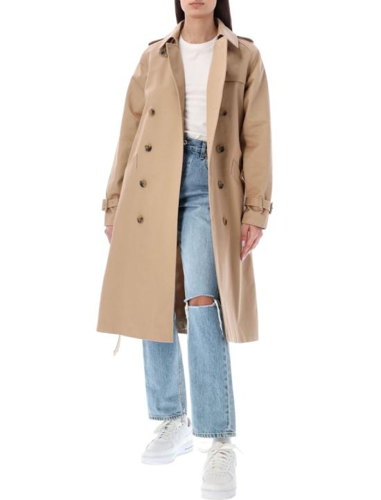 26SS 아페쎄 트렌치 코트 F01150COZBABAA Neutrals - A.P.C.