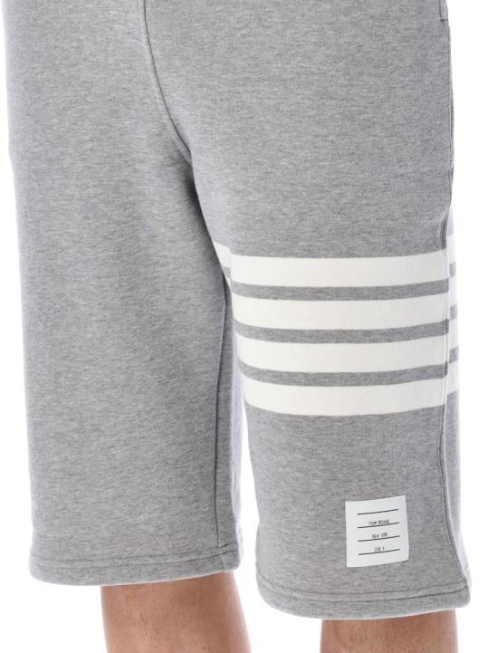 26SS 톰브라운 클래식 루프백 4바 스웨트쇼츠 MJQ012H00535068 Grey - THOM BROWNE