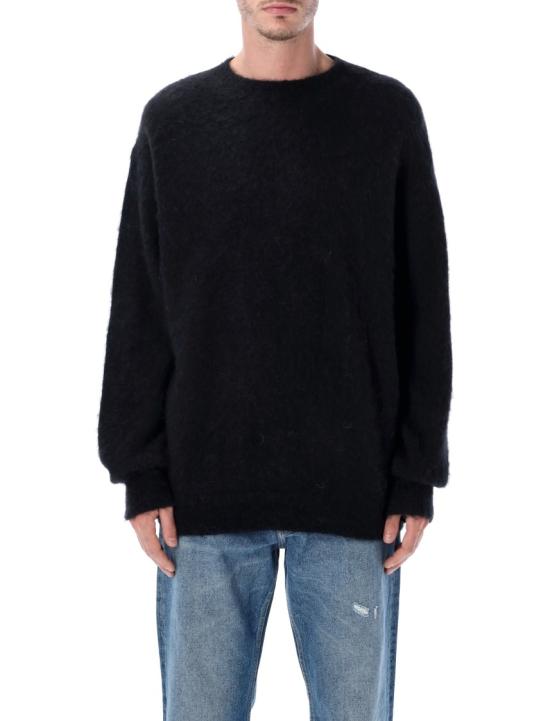 25FW 롤드 스코브 스웨터 ROUNDNECKBLACK Black