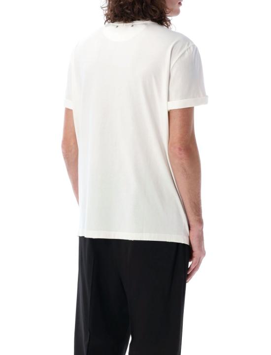 26SS 골든구스 반팔 티셔츠 GMP01220P00063810363 White - GOLDEN GOOSE