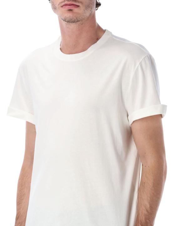 26SS 골든구스 반팔 티셔츠 GMP01220P00063810363 White - GOLDEN GOOSE