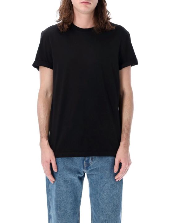 26SS 골든구스 반팔 티셔츠 GMP01220P00063790292 Black - GOLDEN GOOSE