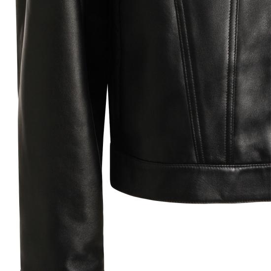 26SS 보테가베네타 가죽 자켓 869367 V64W0 1010 DARK CARUBO DOM - BOTTEGA VENETA