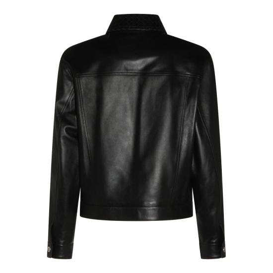 26SS 보테가베네타 가죽 자켓 869367 V64W0 1010 DARK CARUBO DOM - BOTTEGA VENETA