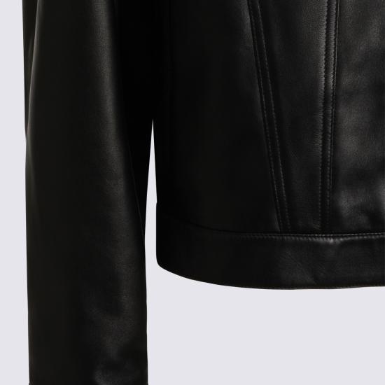 26SS 보테가베네타 가죽 자켓 869367 V64W0 1010 DARK CARUBO DOM - BOTTEGA VENETA