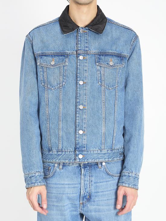 26SS 디올 데님 자켓 613D494A3036 589 BLUE DOM