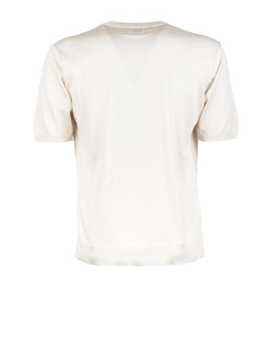 26SS 씨피 컴퍼니 스웨터 20CMKN235A 110659A 103 GAUZE WHITE DOM - C.P. COMPANY