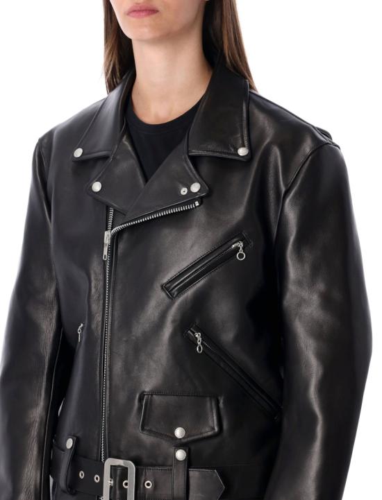 25FW 와타나베 준야 바이커 자켓 JPJ0010511 Black - JUNYA WATANABE