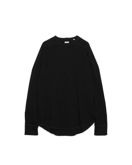  나나미카 긴팔 티셔츠 S25SH102U BLACK
