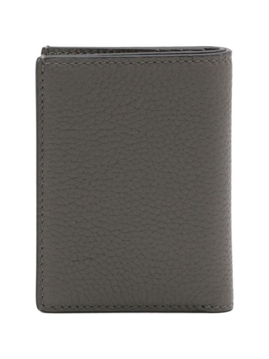 26FW 톰포드 그레인 레더 로고 폴디드 카드 홀더 Y0279LCL158S TBG Smoke grey - TOMFORD