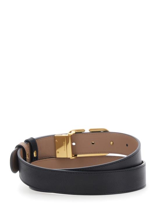 26FW 발렌티노 가라바니 레귤러 벨트 9W2T0SQ3ZDMFKF Black - VALENTINO GARAVANI