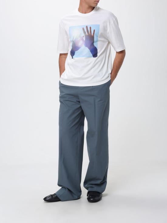 26SS 질샌더 스트레이트 팬츠 J21KA0322J45340 429 Navy - JIL SANDER