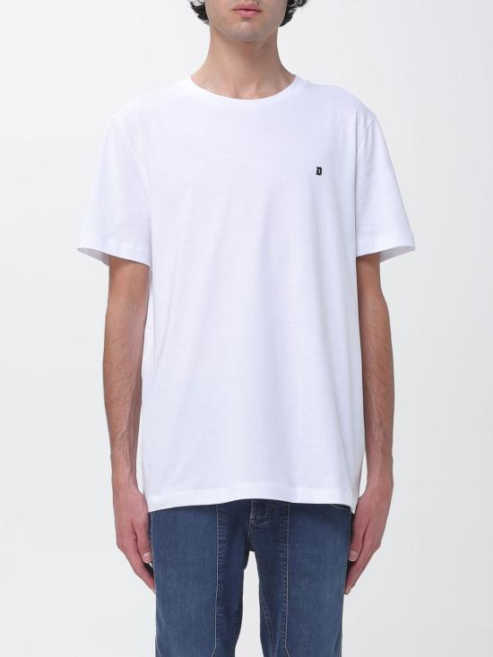 26SS 돈답 반팔 티셔츠 US198JF0271UZL4 000 White 1