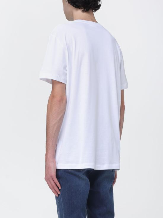 26SS 돈답 반팔 티셔츠 US198JF0271UZL4 000 White 1 - DONDUP