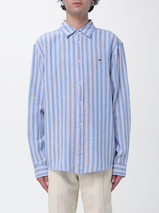 26SS 토미진 긴팔 셔츠 DM0DM22755 C38 Multicolor