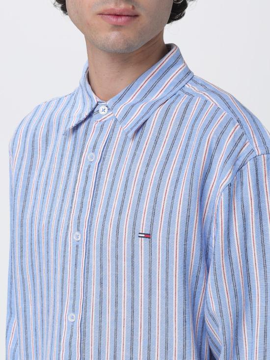 26SS 토미진 긴팔 셔츠 DM0DM22755 C38 Multicolor - TOMMY JEANS