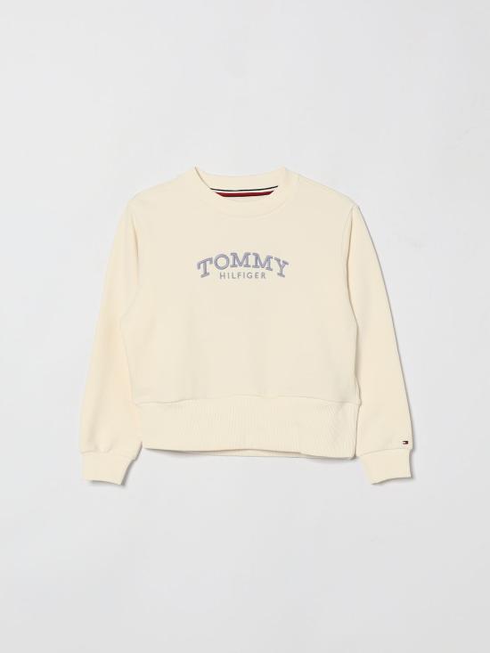 26SS [키즈] 타미힐피거 티셔츠 KG0KG08989 YBH Yellow Cream