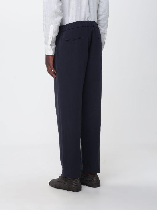 26SS 조르지오 아르마니 스트레이트 팬츠 GM001625TE10954 UB115 Blue - GIORGIO ARMANI