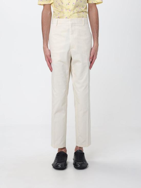 26SS 질샌더 스트레이트 팬츠 J21KA0011J45322 105 White