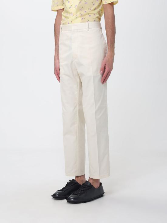 26SS 질샌더 스트레이트 팬츠 J21KA0011J45322 105 White - JIL SANDER