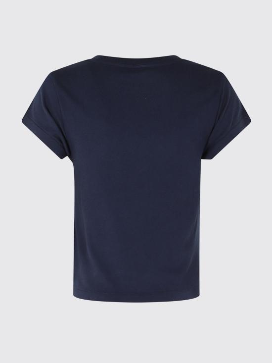 26SS 스포티앤리치 반팔 티셔츠 TO11176218BL106 3902 Navy - SPORTY & RICH